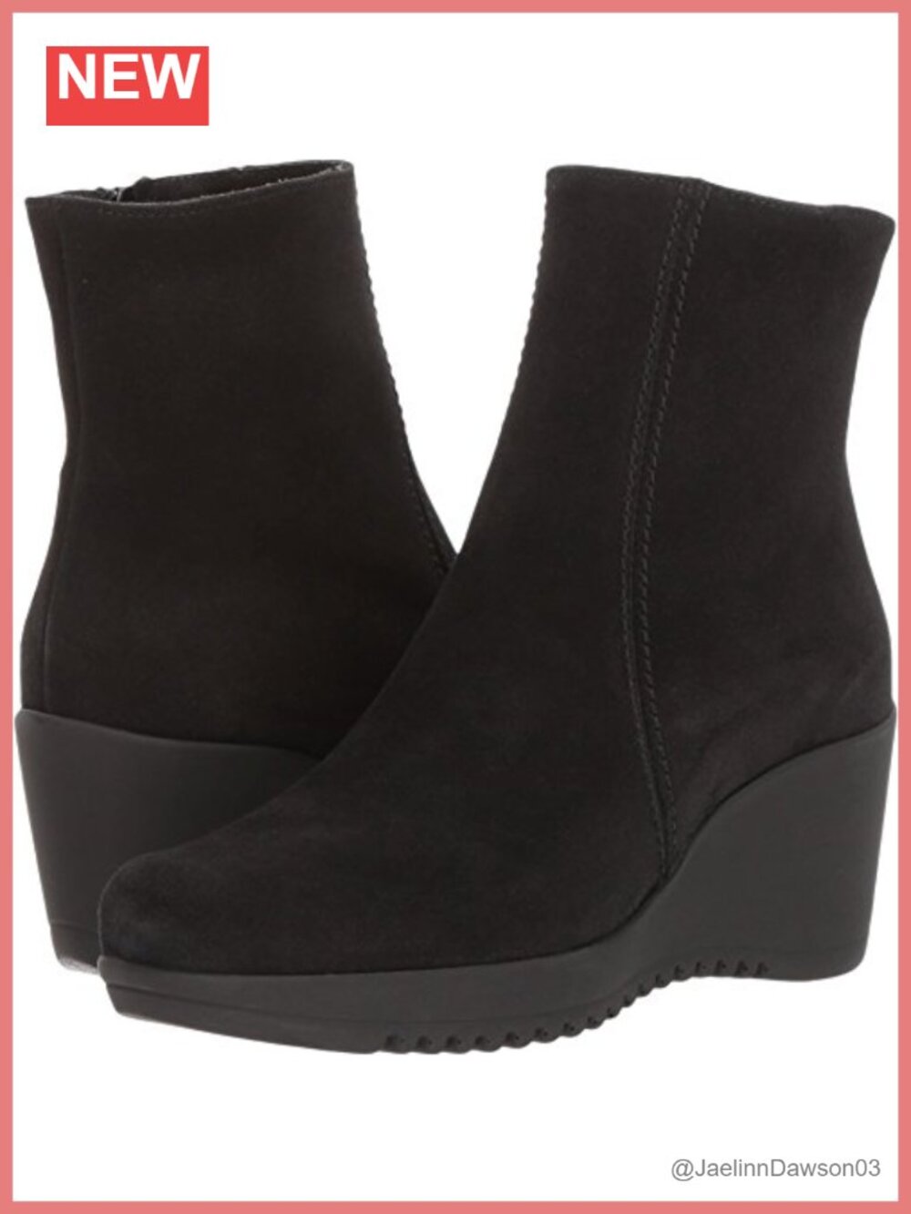 Women's Ankle Bootie - Memory Foam Insole, Made in Canada